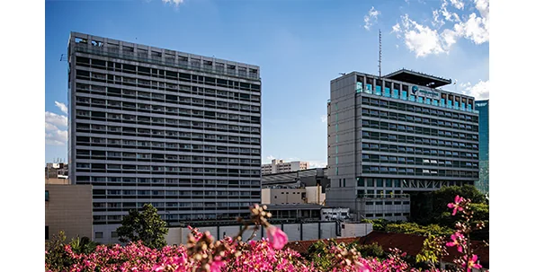 Hospital Alemão Oswaldo Cruz no Paraíso em São Paulo