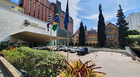 Fachada do Hospital Santa Catarina Paulista em São Paulo