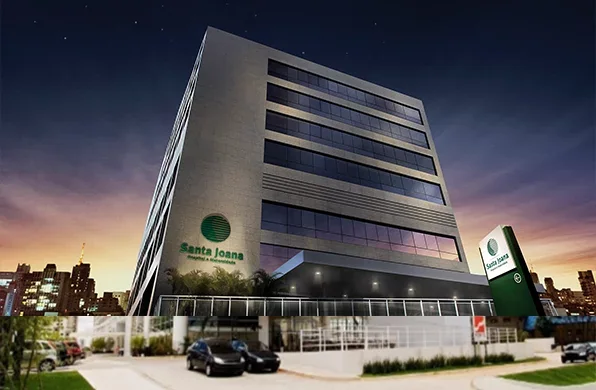 Fachada do Hospital e Maternidade Santa Joana em São Paulo